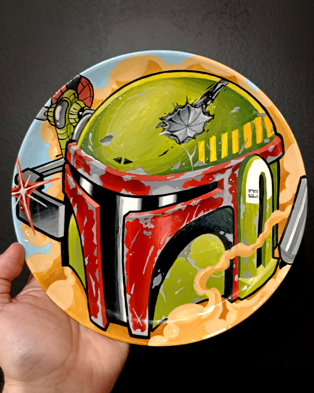 Boba Fett Helmet Plate