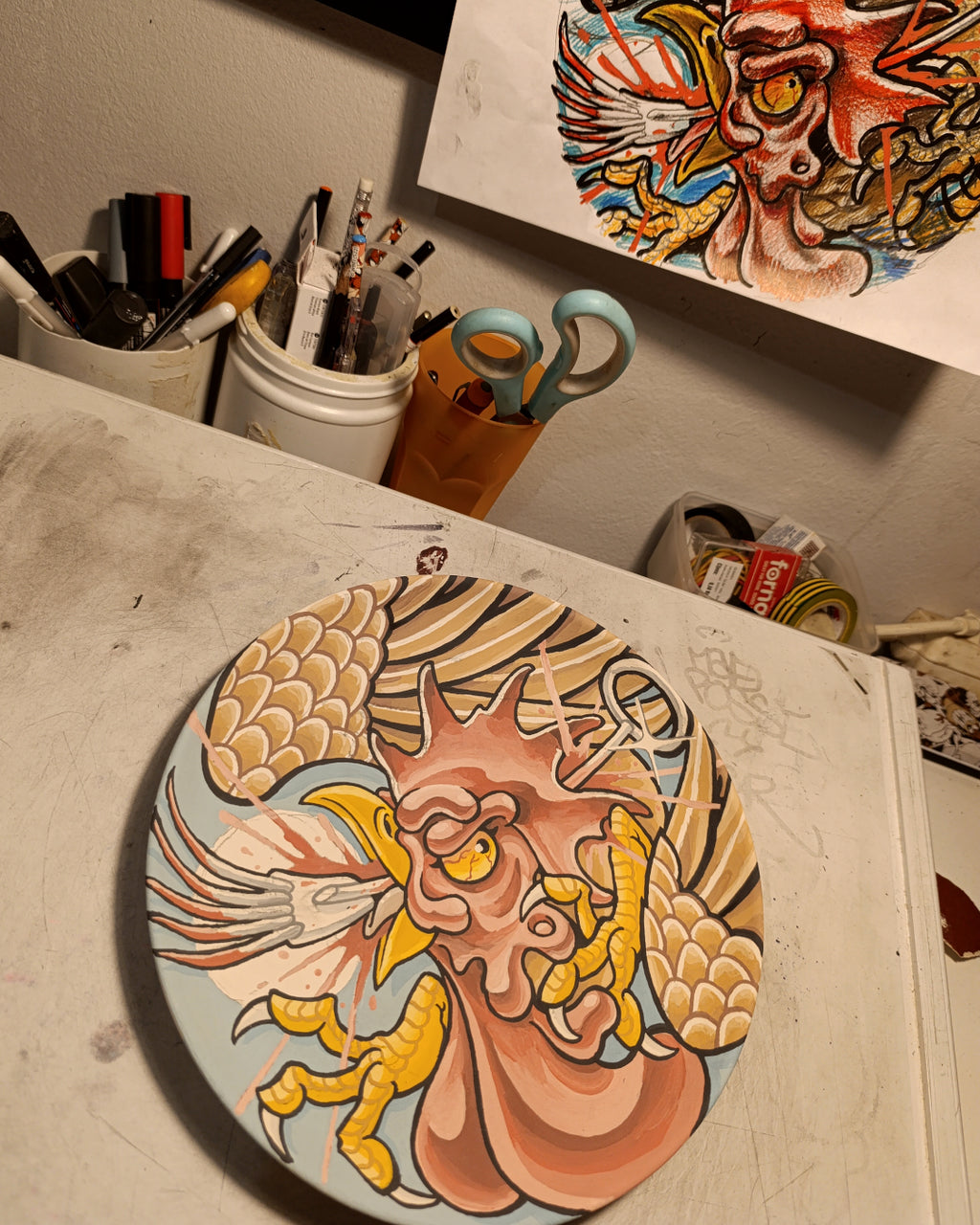 Ondori tattoo studio Plates