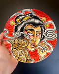 Japanese Girl Smoking Cigarette