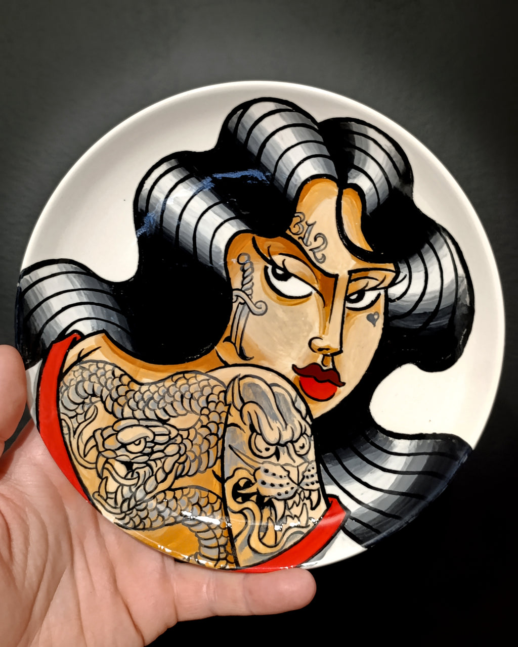 Mujer Tatuada