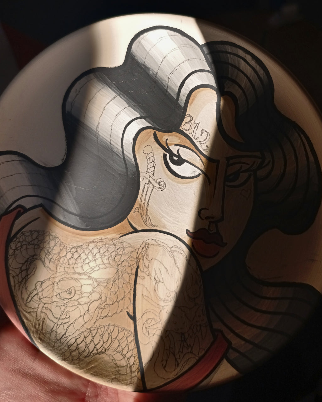 Mujer Tatuada