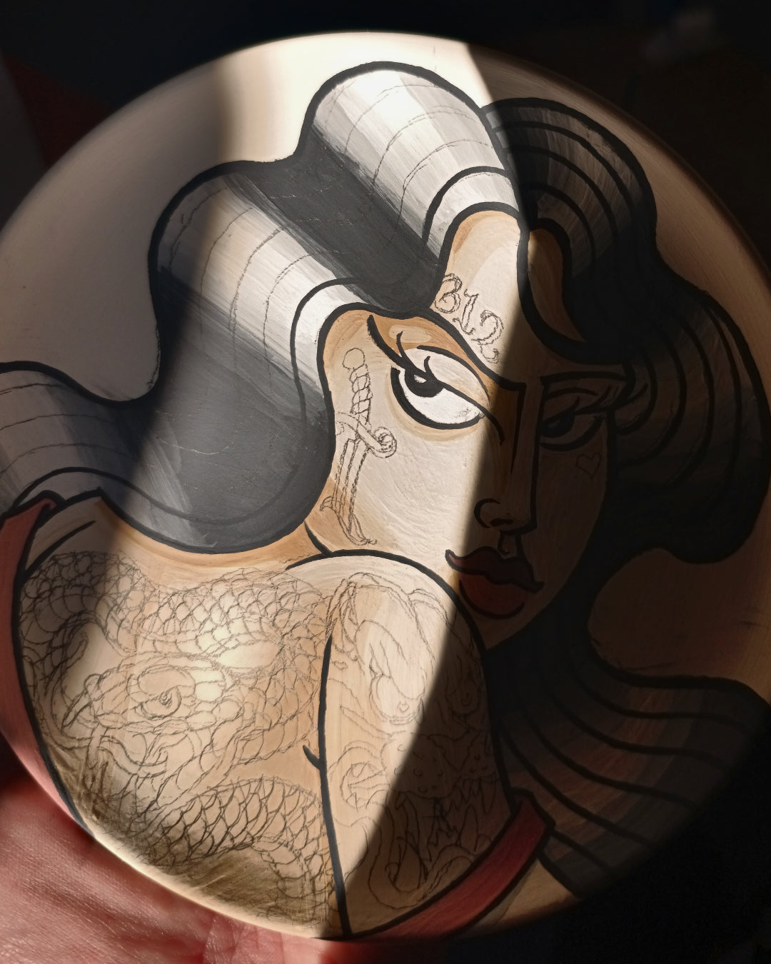 Mujer Tatuada