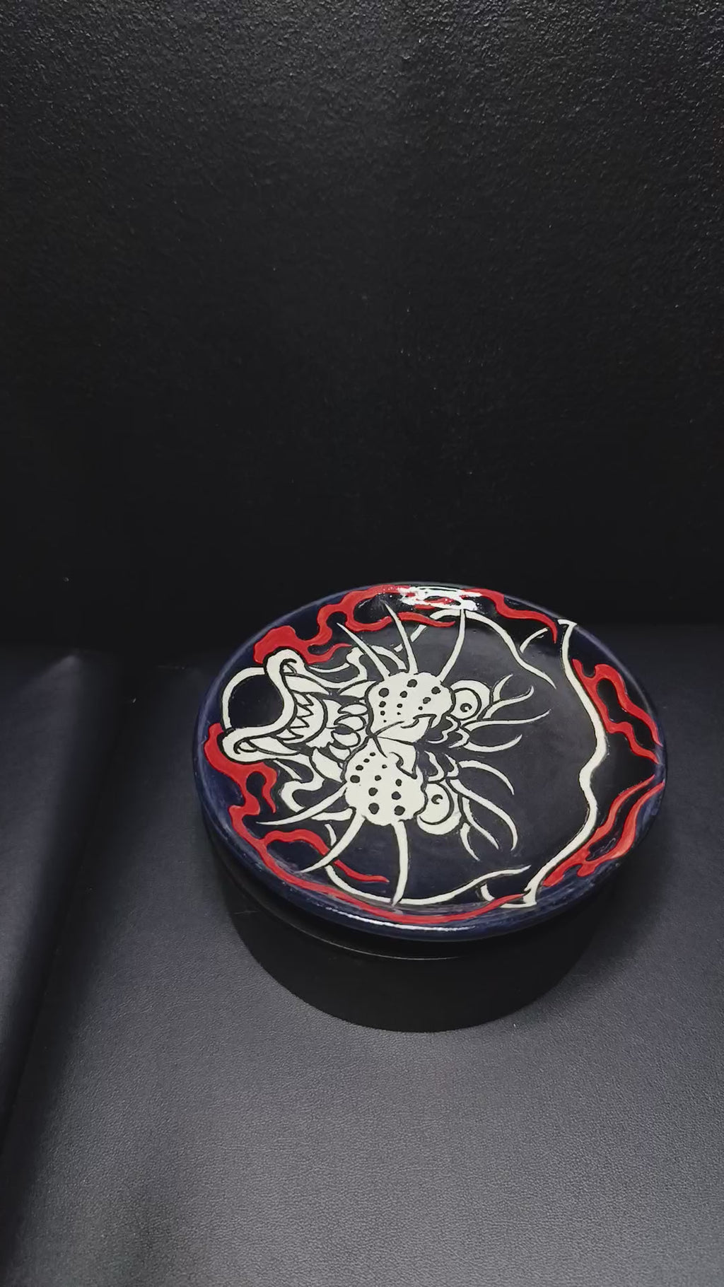 Panther Flame Cup & Saucer Set