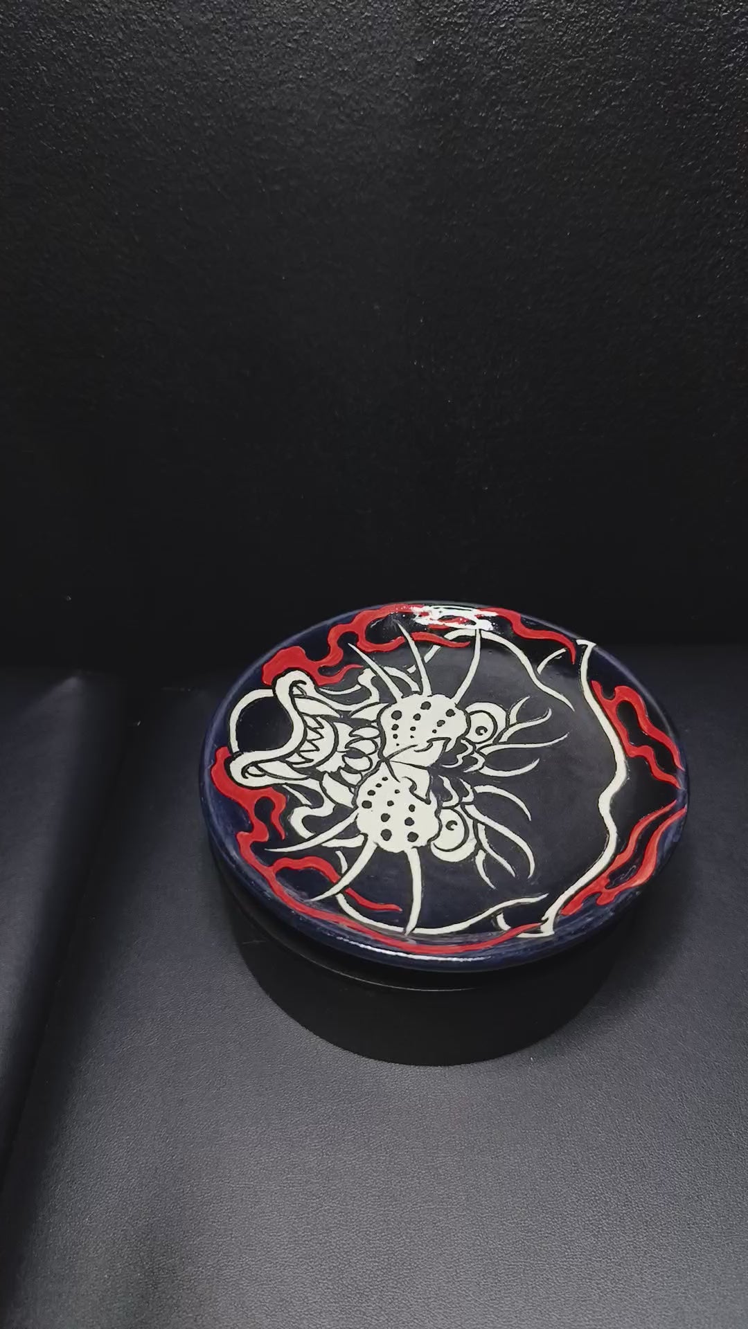 Panther Flame Cup & Saucer Set