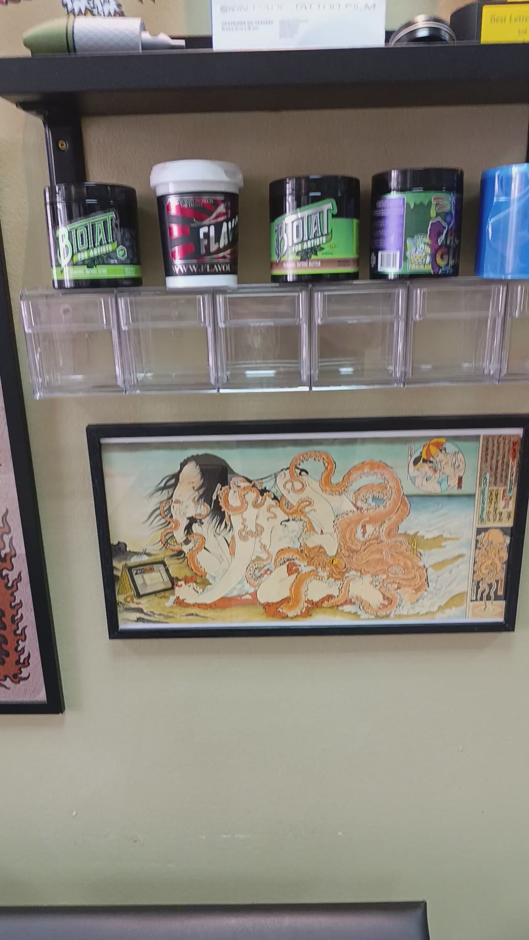 Ondori tattoo studio Plates