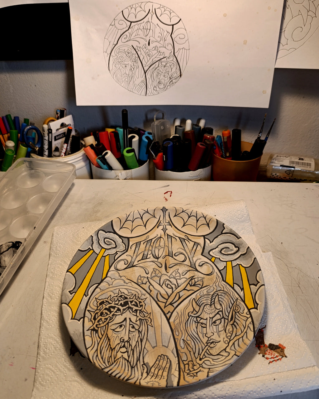 Tattooed Woman Figure 1